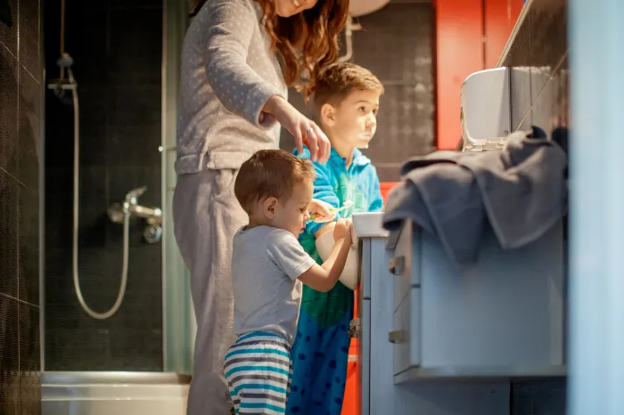 kids going through routine changes.